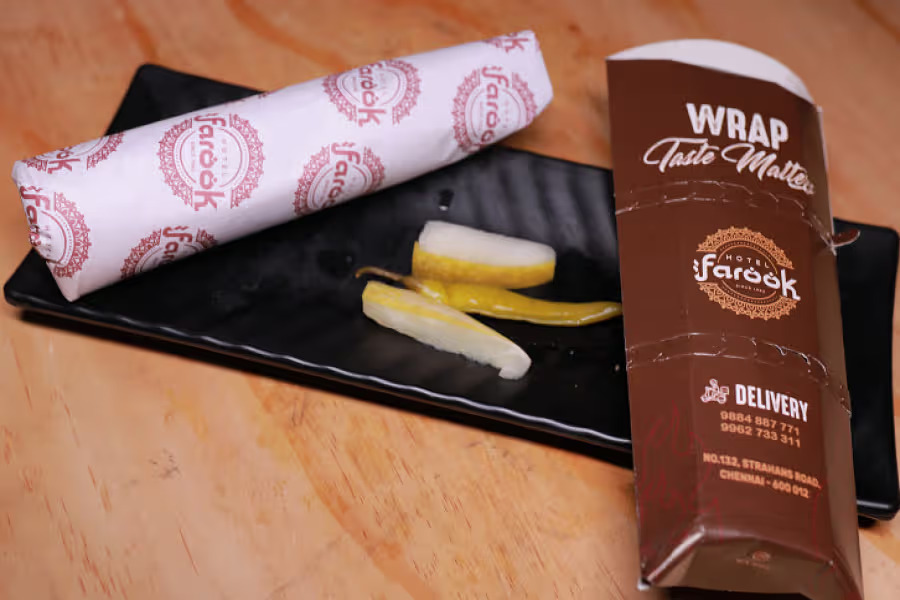 Chicken Normal Shawarma Roll