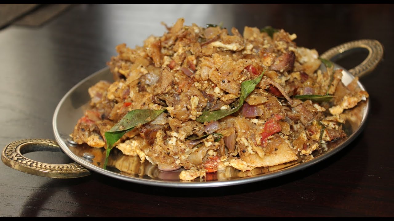 Ceylon Egg Mutton Porota
