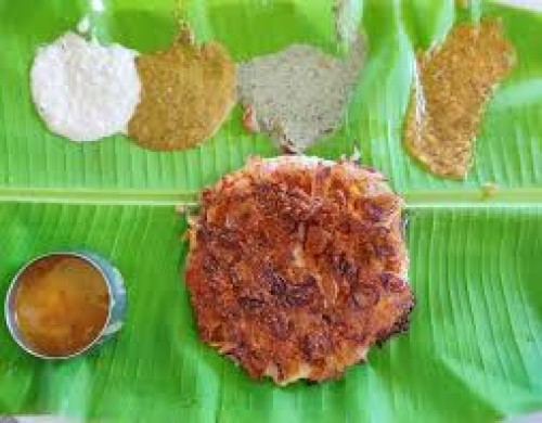 Onion Podi Uthappam